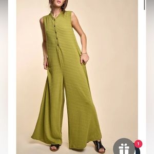 Jumpsuit in cocoa brown